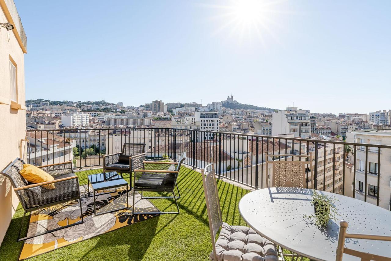 Apartament Marseille: Superbe Vue Sur Notre-Dame De La Garde Zewnętrze zdjęcie