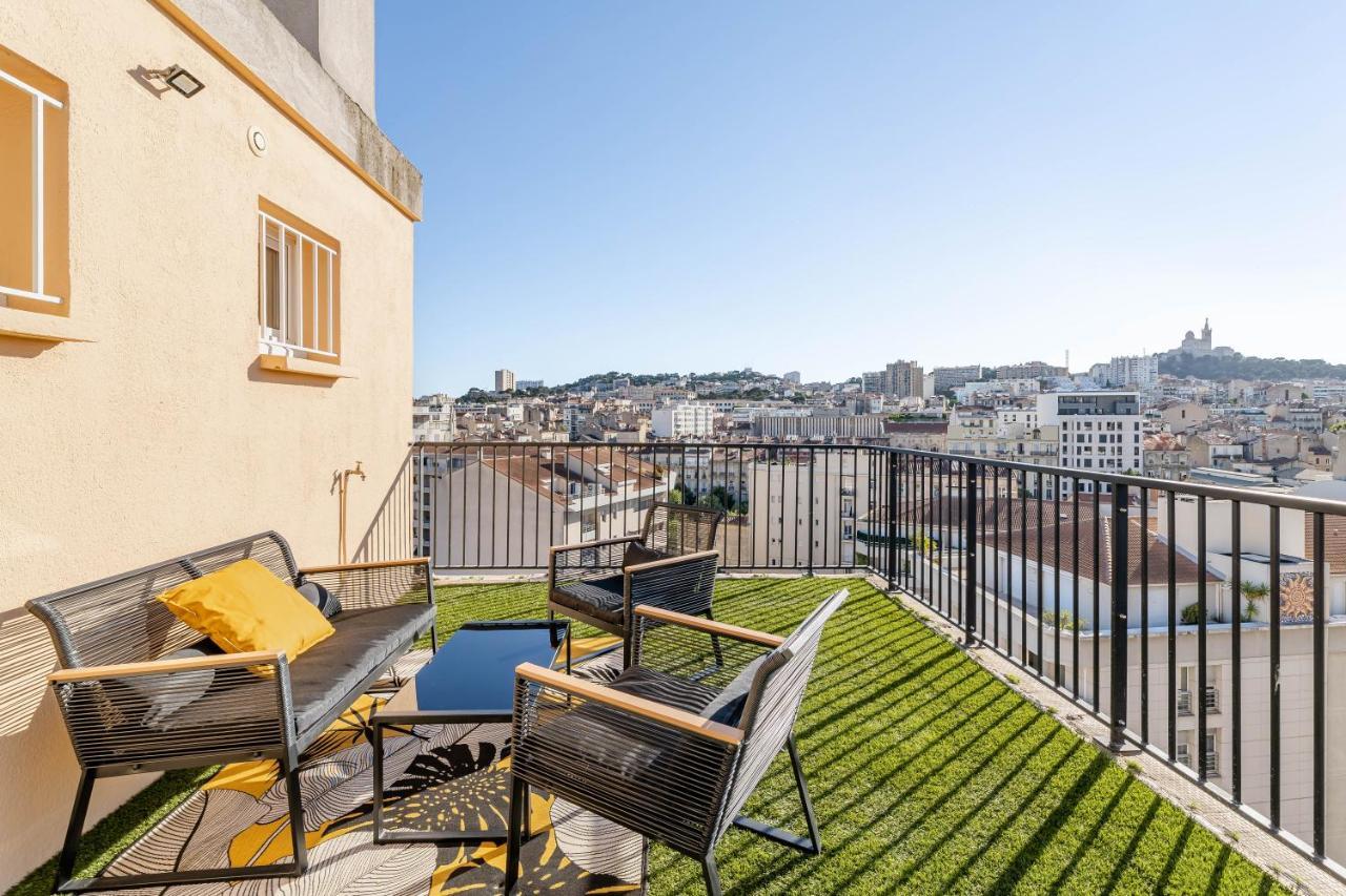 Apartament Marseille: Superbe Vue Sur Notre-Dame De La Garde Zewnętrze zdjęcie